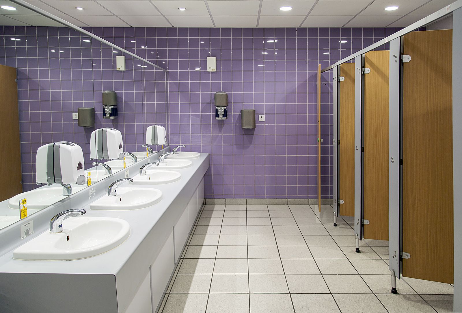 Sanitized Restroom